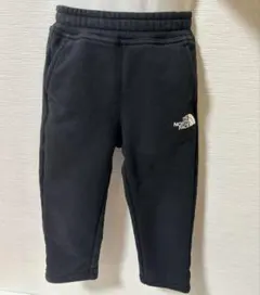 THE NORTH FACE ブラック スウェットパンツ　110 裏起毛