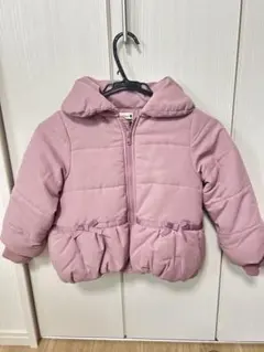 sakisaku様 Branshes フード付き中綿コート ピンク