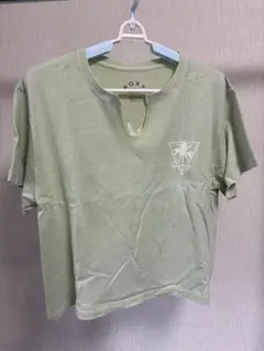 Roxy ライトグリーン Tシャツ 半袖 M