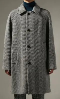 PALTO ヘリンボーン バルマカーン コート MARCELLO 46