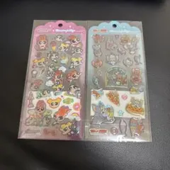 【正規品】パワーパフガールズ　トムとジェリー　ドロップジェリーシール　２種セット