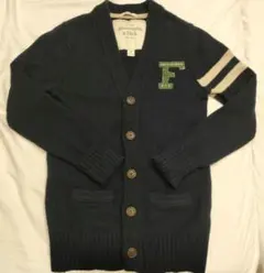 美品！Abercrombie ウールカシミア セーター 濃紺 Sサイズ