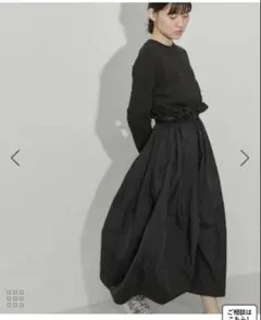 ADAM ET ROPÉハートFEMMEドロストロンTドッキングワンピース