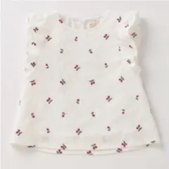 petit mainフルーツ刺繍チュニック110