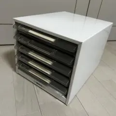 A4 昭和レトロ OS LETTERCASE 5段 引き出し レターケース - メルカリ
