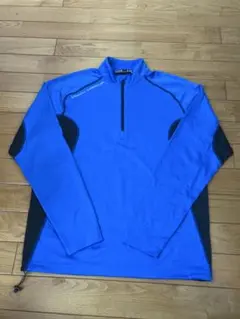 ハーフジップ 長袖