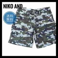 ニコアンド カーゴパンツ レディース 迷彩