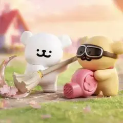 HHH maltese ワンちゃん　犬　マスコット　ミニフィギュア　おままごと HHH maltese ワンちゃん 犬 マスコット ミニフィギュア