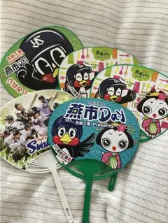 tokyoya Y.S　ヤクルトスワローズ　　扇子　うちわ tokyoya Y.S ヤクルトスワローズ 扇子 うちわ 数量限定