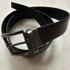 プラダPRADA レザーベルト ダークブラウン系