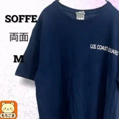 SOFFE ミリタリー USコーストガード 両面プリント Tシャツ M
