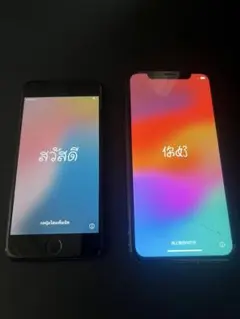 iPhone SE3とiPhone XR ブラック セット