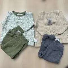 キルト ベビーパジャマ