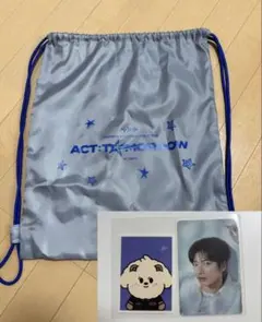 TXT トゥバ　アプグレ特典セット(ナップサック、トレカ、シール、キーホルダー)