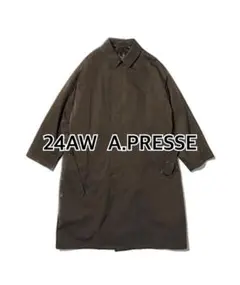A.PRESSE LINING DETACHABLE SILK COAT