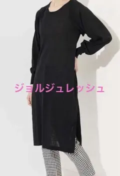 未使用　ジョルジュレッシュ　コットンチュニックニット　27,500円のサムネイル
