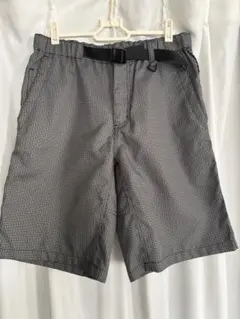週末のみ価格 Columbia メンズチェック柄ショートパンツ
