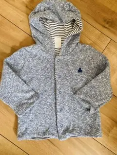 BabyGAP くま耳パーカー　リバーシブル　ベビー　6-12m 70㎝