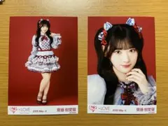 LOVE イコラブ 齋藤樹愛羅 生写真 セミコンプ 劇薬中毒 歌唱衣装②