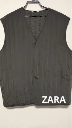 ZARA ザラ パーティカルパフベスト L-XLサイズ