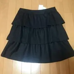 クイーンズコート☆三段フリル☆ティアードスカート☆新品未使用