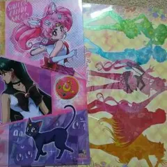 セーラームーン クリアファイル２枚セット