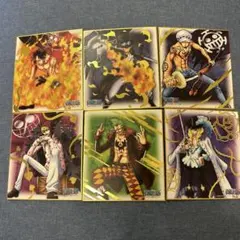 【ONE PIECE】ビジュアルミニ色紙6点セット