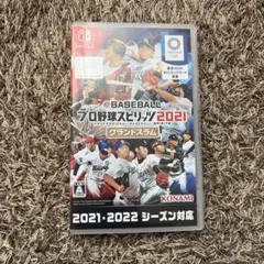 ニンテンドースイッチ プロ野球スピリッツ2021グランドスラム ぴこーん様専用