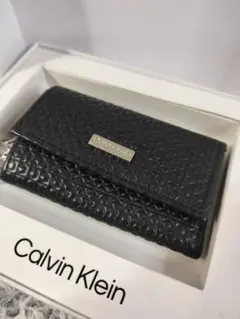 新品★CALVIN KLEINカルバンクライン6連キーケース　ブラック 黒 本革のサムネイル
