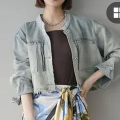 新品・リュミエ・lumier・デニムジャケット