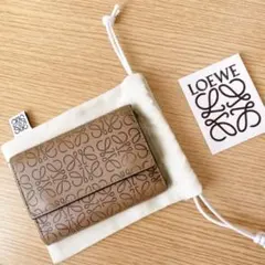 ロエベ スモールバーティカルウォレット　ミニ財布