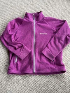 mont-bell フリースジャケット 100cm~ パープル（ピンク）