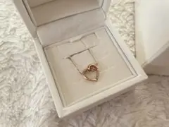 4℃ ピンクゴールド ネックレス