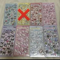 き*ん様 サンリオボンボンドロップシール　公式7セット