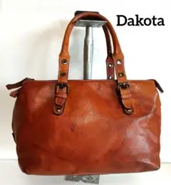 Dakota ダコタ　バンドバッグ　ミニボストン　レザー　本革