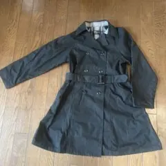 COMME CA ISM ブラックコート 140A