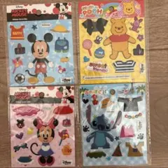 ディズニー　着せかえシール