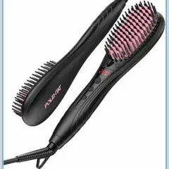 ストレートブラシ ブラシ型ヘアアイロン ヒートブラシ