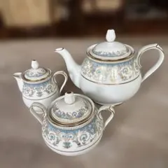 Noritake ノリタケ ポロネーズ ティーセット 19点 C&S 5客その他