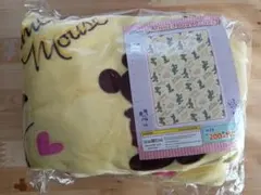 ディズニー ミッキー ミニー フランネルボアブランケット 毛布【匿名発送】