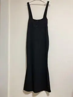 【美品】SHEIN キャミワンピース 黒 無地