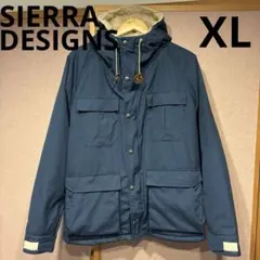 SIERRA DESIGNS ネイビー ボア マウンテンパーカー L/XL