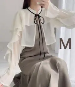 mily bilet ボレロ付き マーメイドキャミワンピース