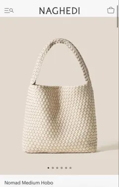 Nomad Medium Hobo ベージュ　ホーボーバッグ ECRU エクリュ