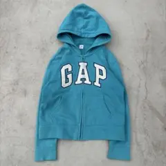 OLD GAP archive ターコイズ ZIP HOODIE Y2K 平成