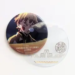 鬼滅の刃★USJ★2021★富岡義勇★缶バッジ★カバー付き★コレクタブル缶バッジ メルカリ