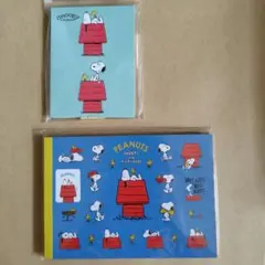 スヌーピー　メモ帳　セット