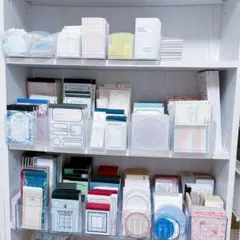 コラージュ素材収納 Stickers & Materials Storage] Very satisfying storage