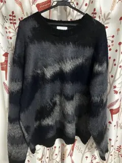 CIASENSE / アブストラクト ルーズ シャギーニット