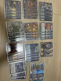 cs入賞構築リースボルシャック　デッキ　三重スリーブ